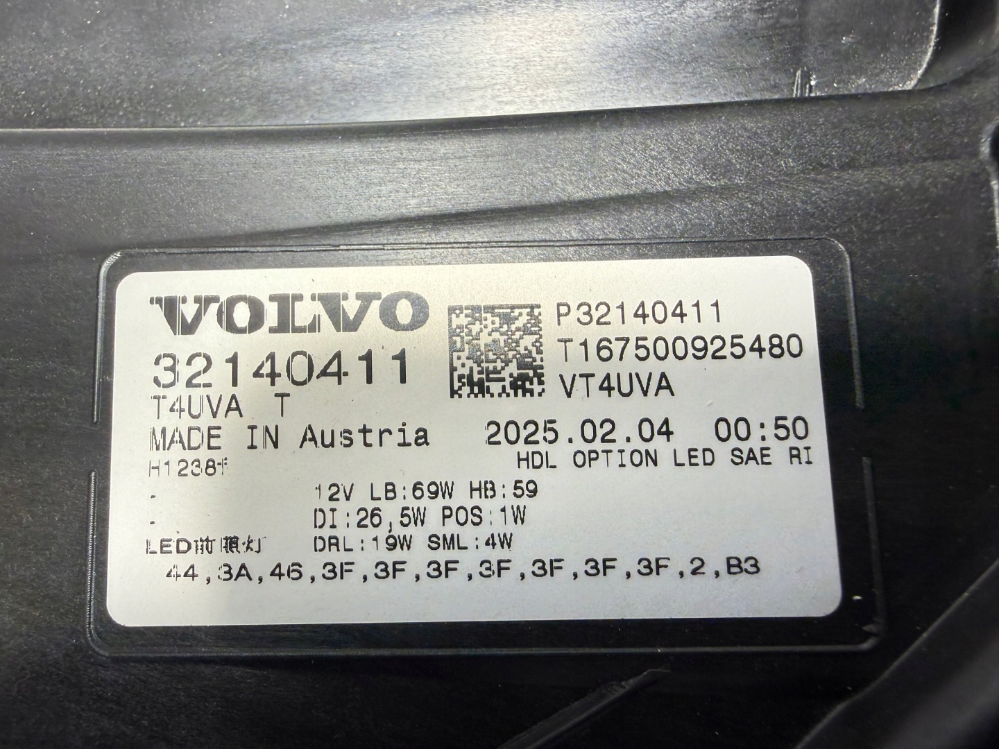 Frontscheinwerfer Volvo XC40 32140401 LED Links Scheinwerfer Headlight - Thumbnail 9