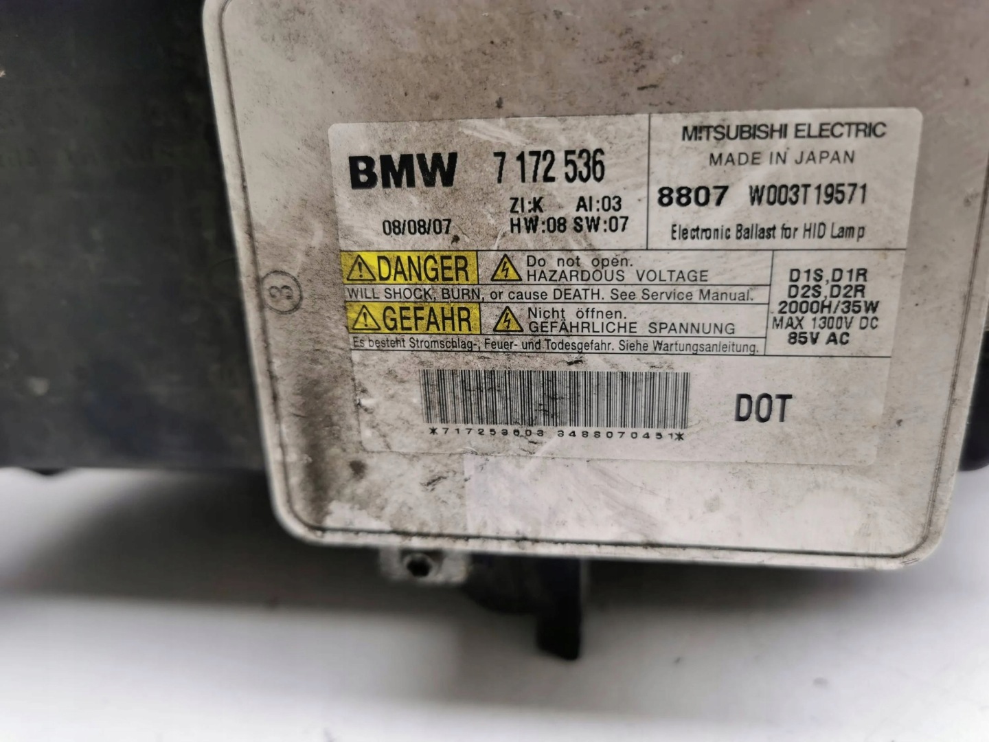Frontscheinwerfer BMW 7 F02 7182138 LED Rechts Scheinwerfer Headlight - Thumbnail 7
