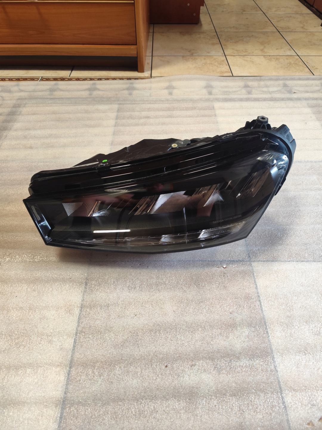 Frontscheinwerfer Skoda Fabia 6Y 6VB941015 LED Links Scheinwerfer Headlight - Thumbnail 1