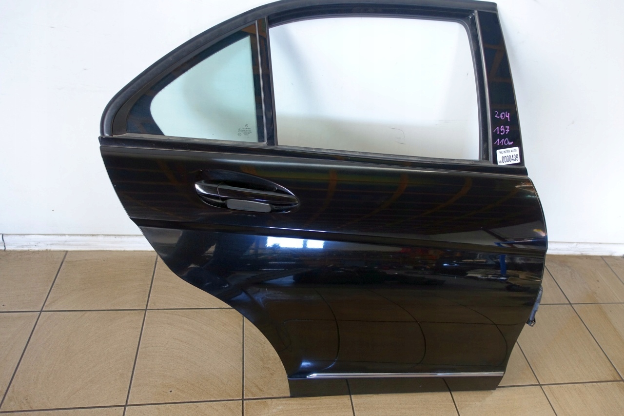 Mercedes-Benz C-Klasse W204 Tür Hinten Rechts Limousine Door - Thumbnail 6