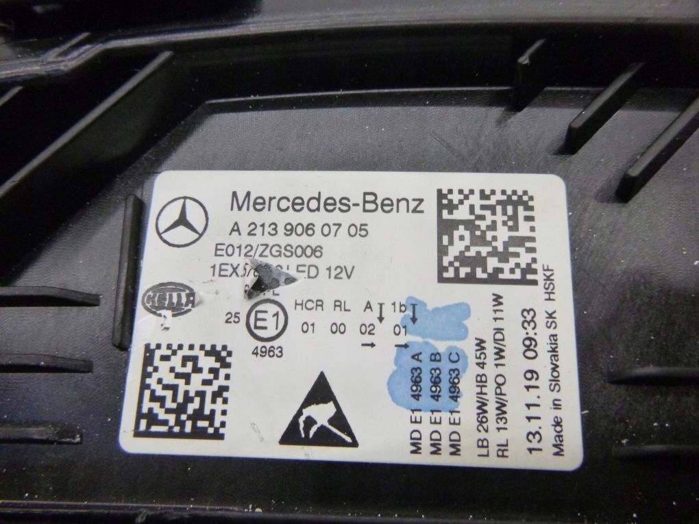 Frontscheinwerfer Mercedes-Benz E-Klasse W213 A6846461481 LED Links Headlight - Thumbnail 12