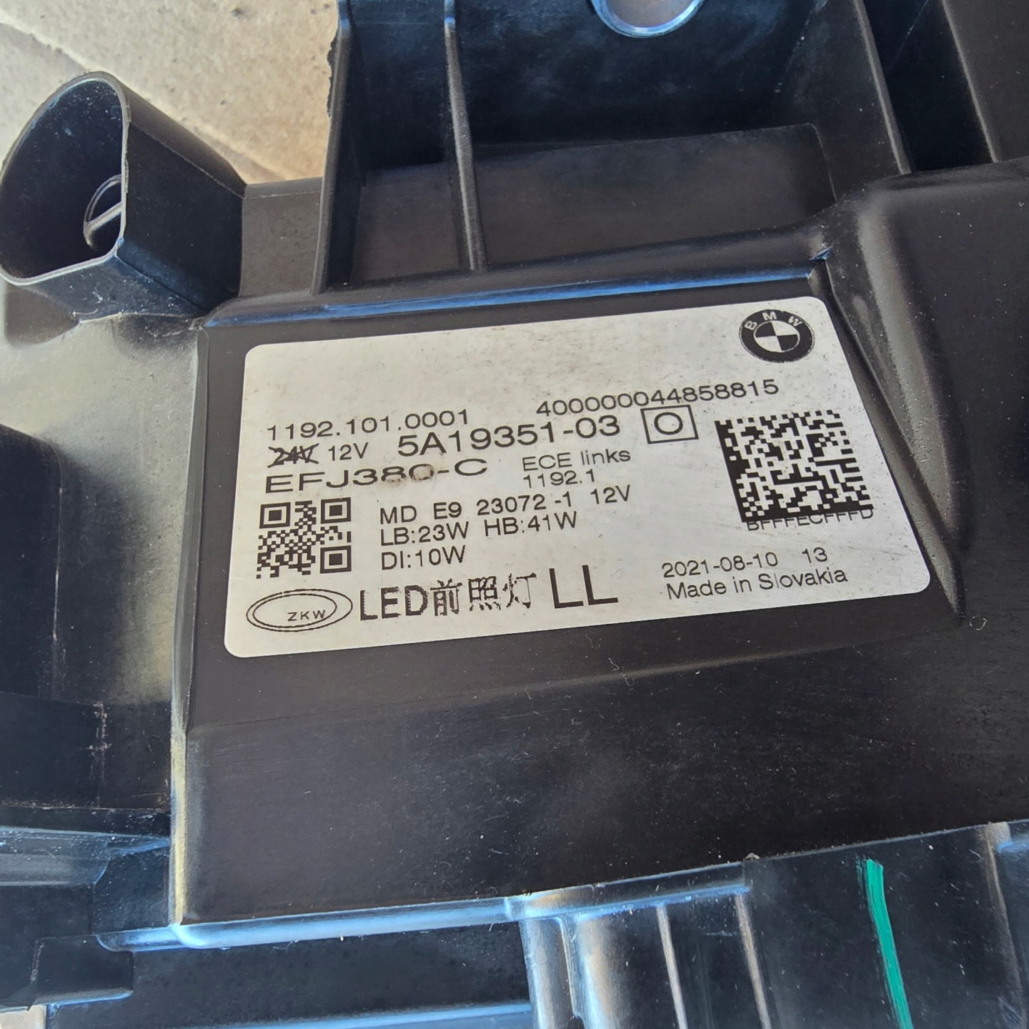 Frontscheinwerfer BMW 4 G26 5A19351 LED Links Scheinwerfer Headlight - Thumbnail 10