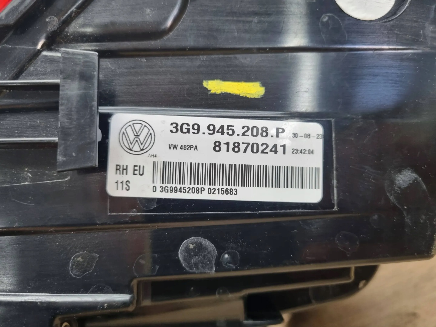 VW Passat B8 Rückleuchte 3G9945208P Rearlamp - Thumbnail 8