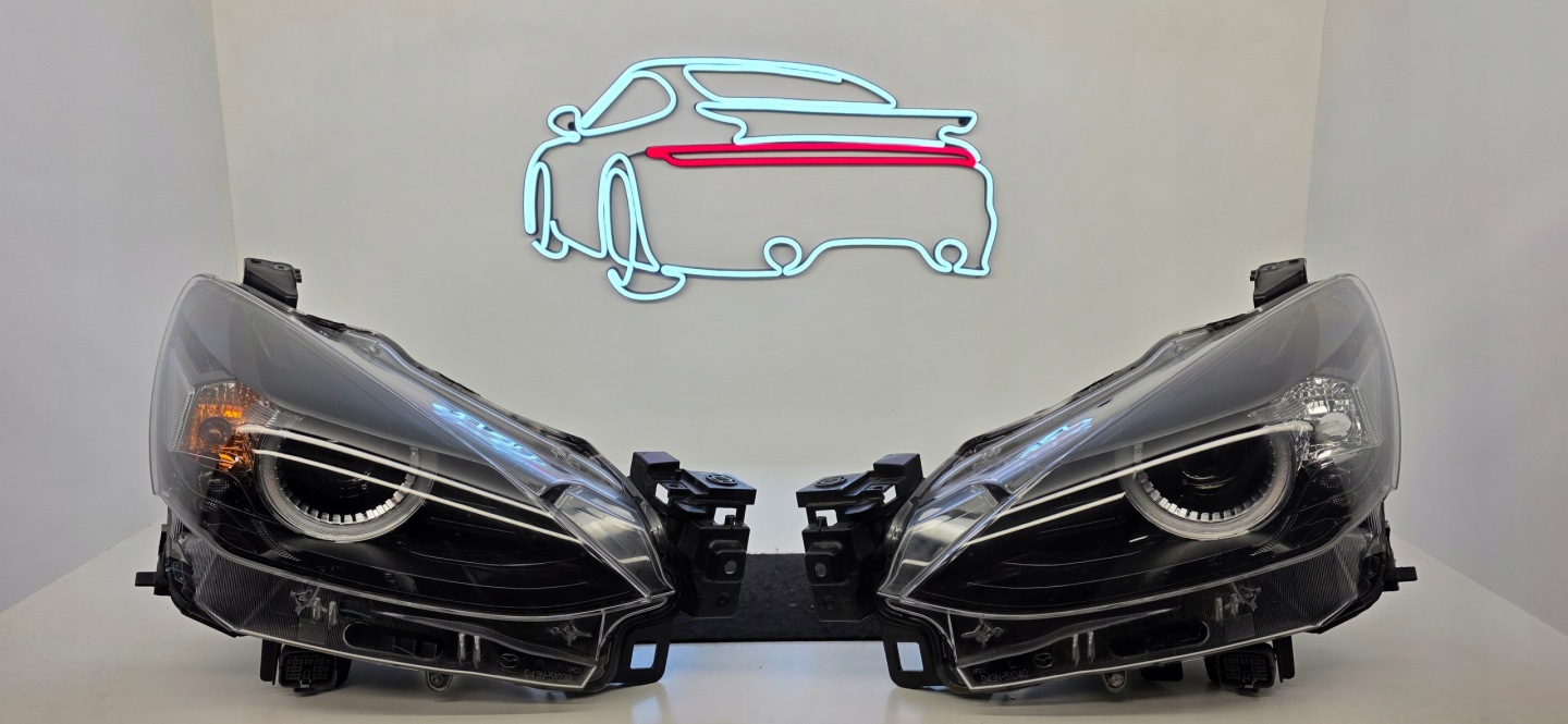 Frontscheinwerfer Mazda 2 DE D43N51040 Facelift LED Links Scheinwerfer Headlight - Thumbnail 1