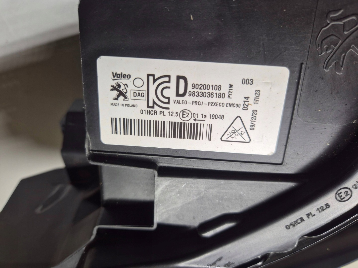 Frontscheinwerfer Peugeot 208 I 9833036180 LED Rechts Scheinwerfer Headlight - Thumbnail 8
