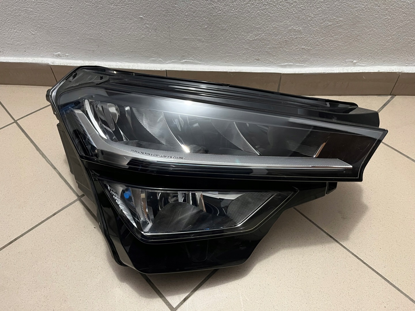 Frontscheinwerfer Skoda Kodiaq NS 57H941010 LED Rechts Scheinwerfer Headlight - Thumbnail 1