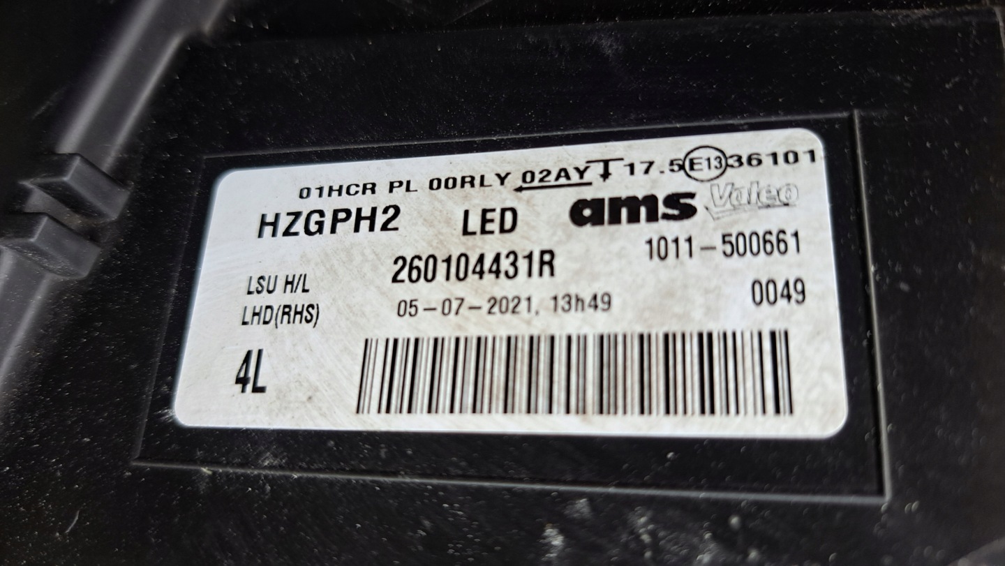 Frontscheinwerfer Renault Koleos RZG 260104431R LED Rechts Headlight - Thumbnail 5