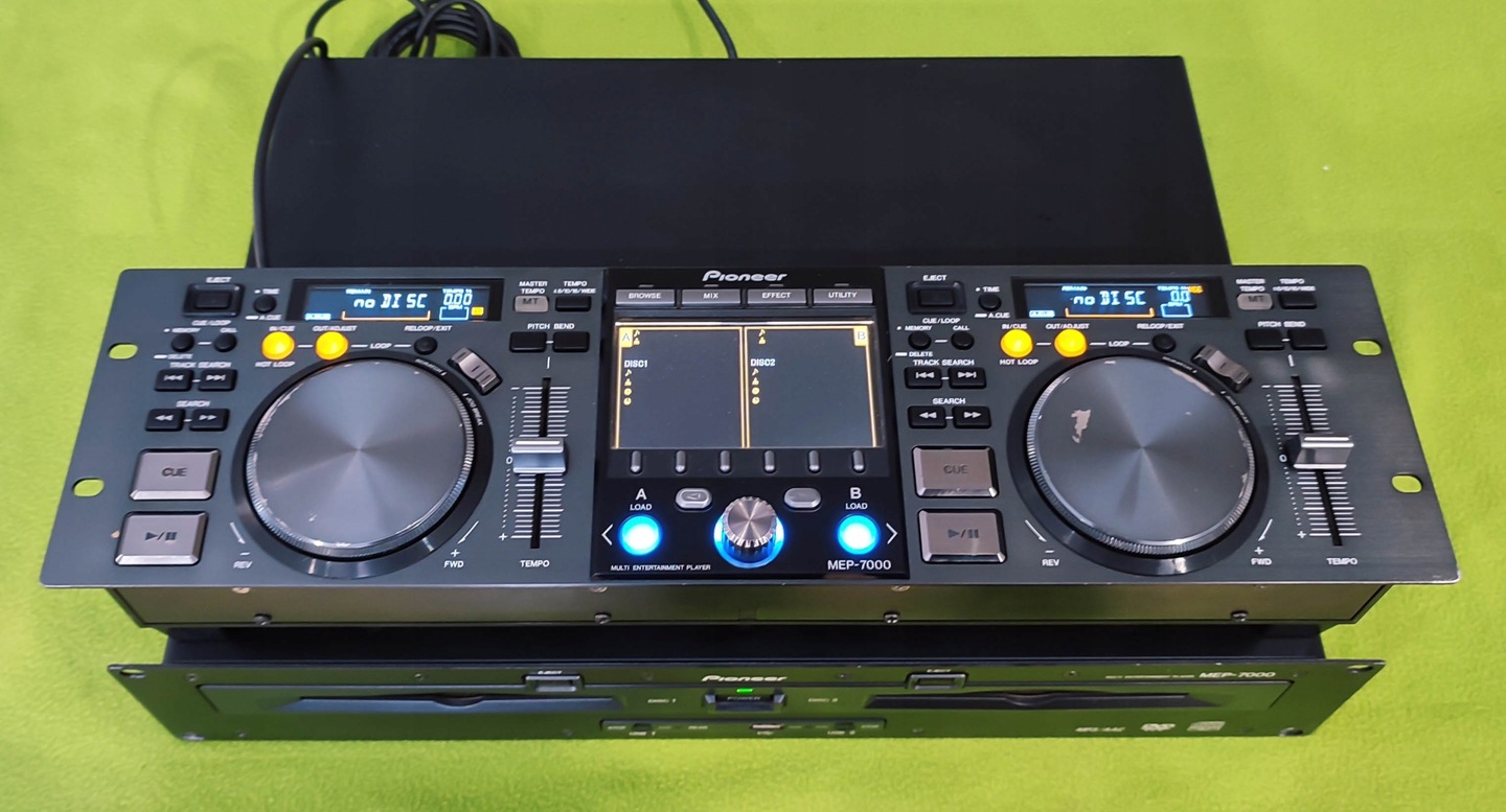 Pioneer CDJ MEP-7000 DJ　パイオニア DJ向けラックマウントモデル2機種を新発売 | 報道資料