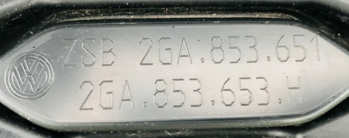VW T-Roc A1 Kühlergrill FRONTGRILL Kühlergitter 2GA853653H - Thumbnail 10