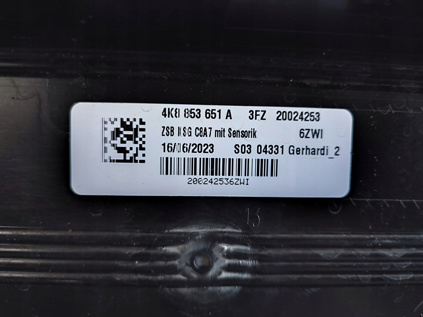 Audi A7 Kühlergrill FRONTGRILL Kühlergitter 4K8853651A - Thumbnail 7