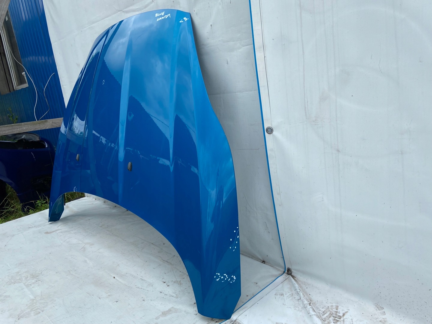 Motorhaube Ford Fiesta VII Mk7 Bonnet K7FL1217MASKA Hood - Thumbnail 3