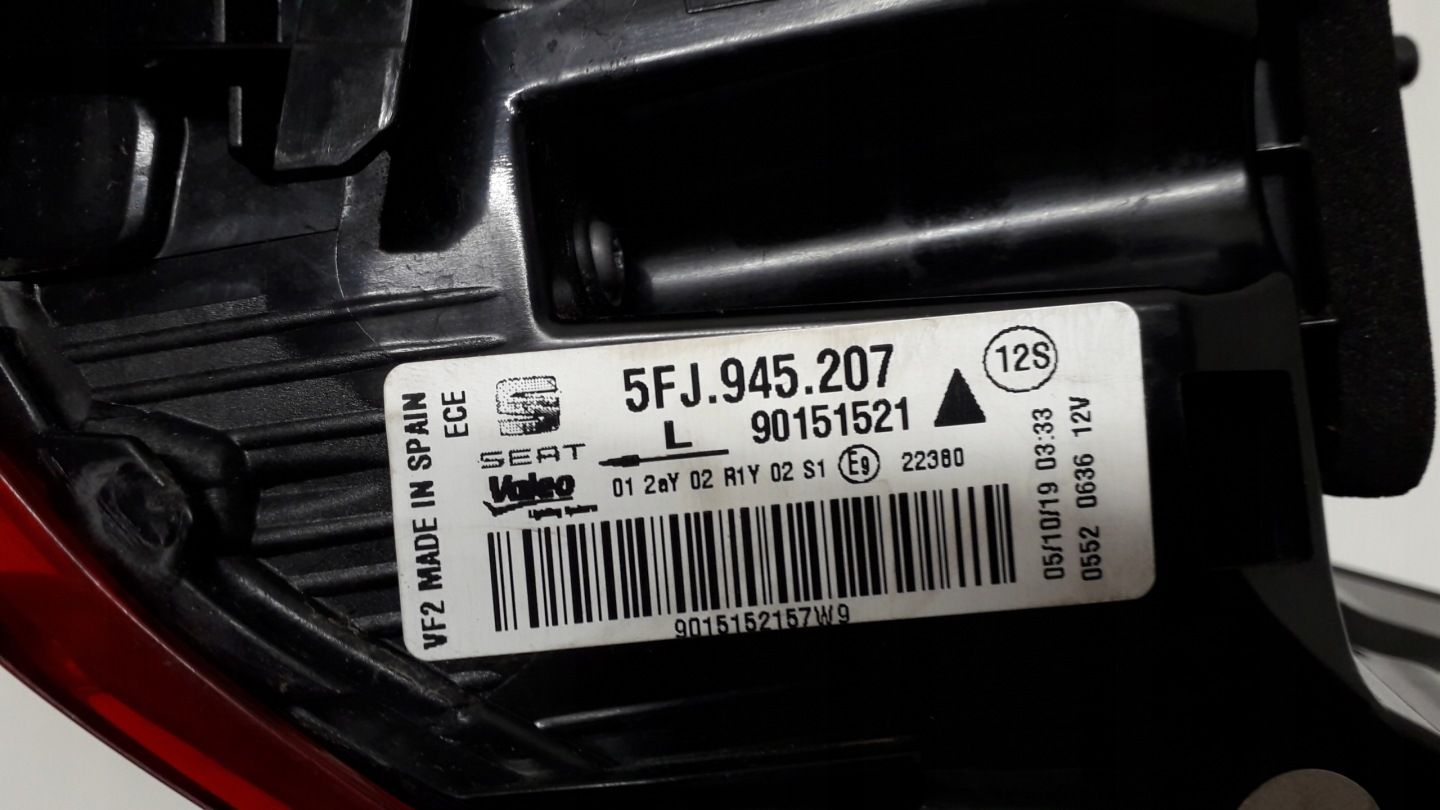 SEAT Tarraco Leon IV 5F Rückleuchte 5FJ945207RT Rearlamp - Thumbnail 9