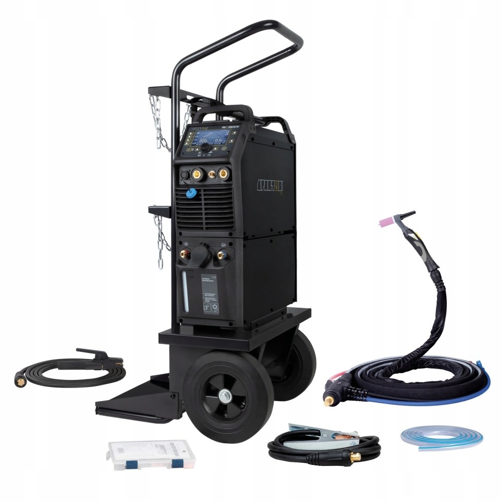 Spawarka SPARTUS PROTIG 2000W AC/DC 400V 200A CHŁODNICA WÓZEK UCHWYT SPP 20