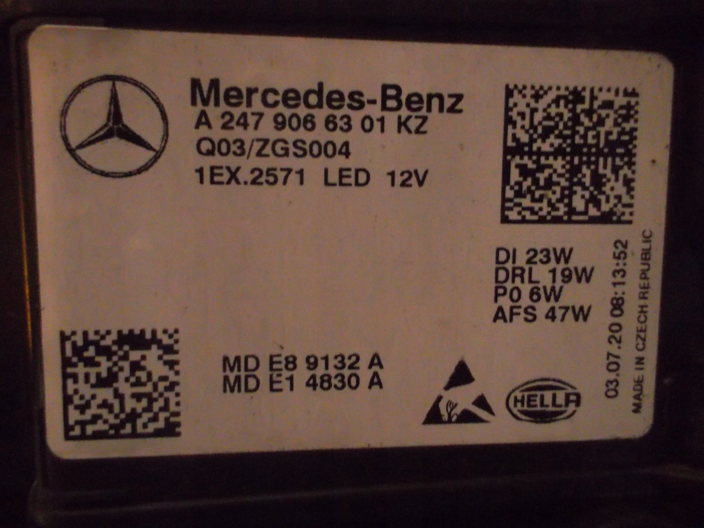 Frontscheinwerfer Mercedes-Benz GLA W247 A2479066301 High Performance LED Links Headlight - Thumbnail 10
