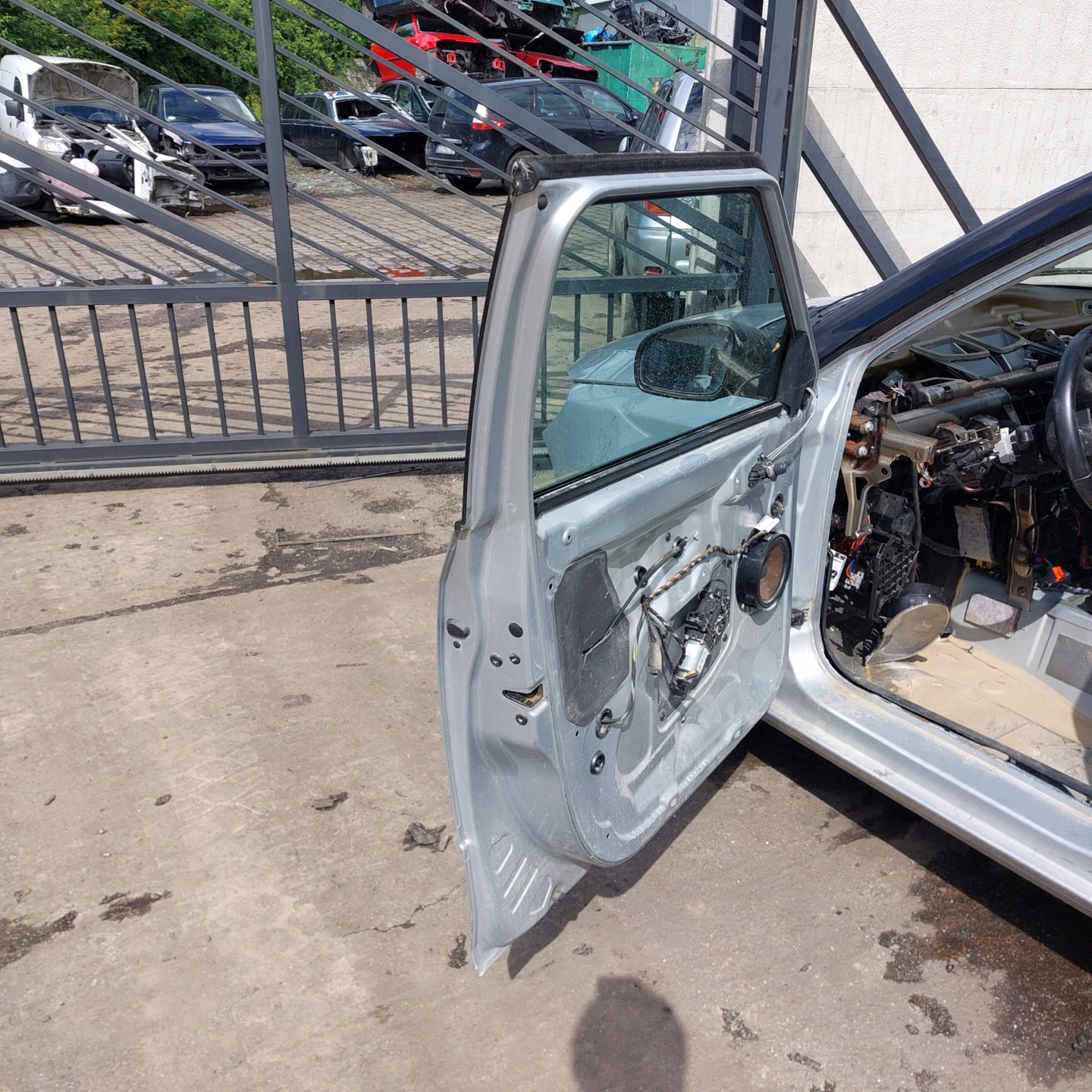 Skoda Fabia 6Y Tür Vorne Links Kombi Door Porta Porte - Thumbnail 10