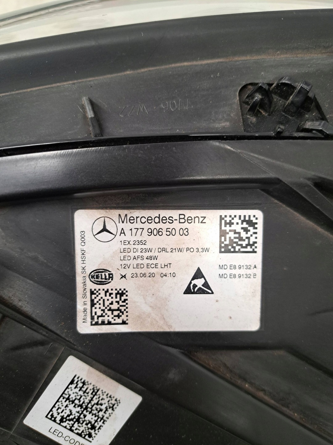 Frontscheinwerfer Mercedes-Benz A-Klasse W177 A1779064903 LED Links Headlight - Thumbnail 7