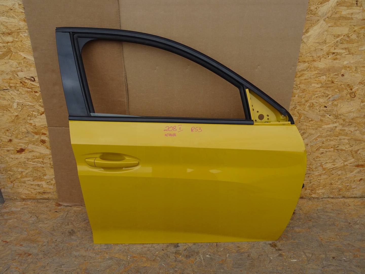 Peugeot 208 I Tür Vorne Rechts Door Porta Porte - Thumbnail 1
