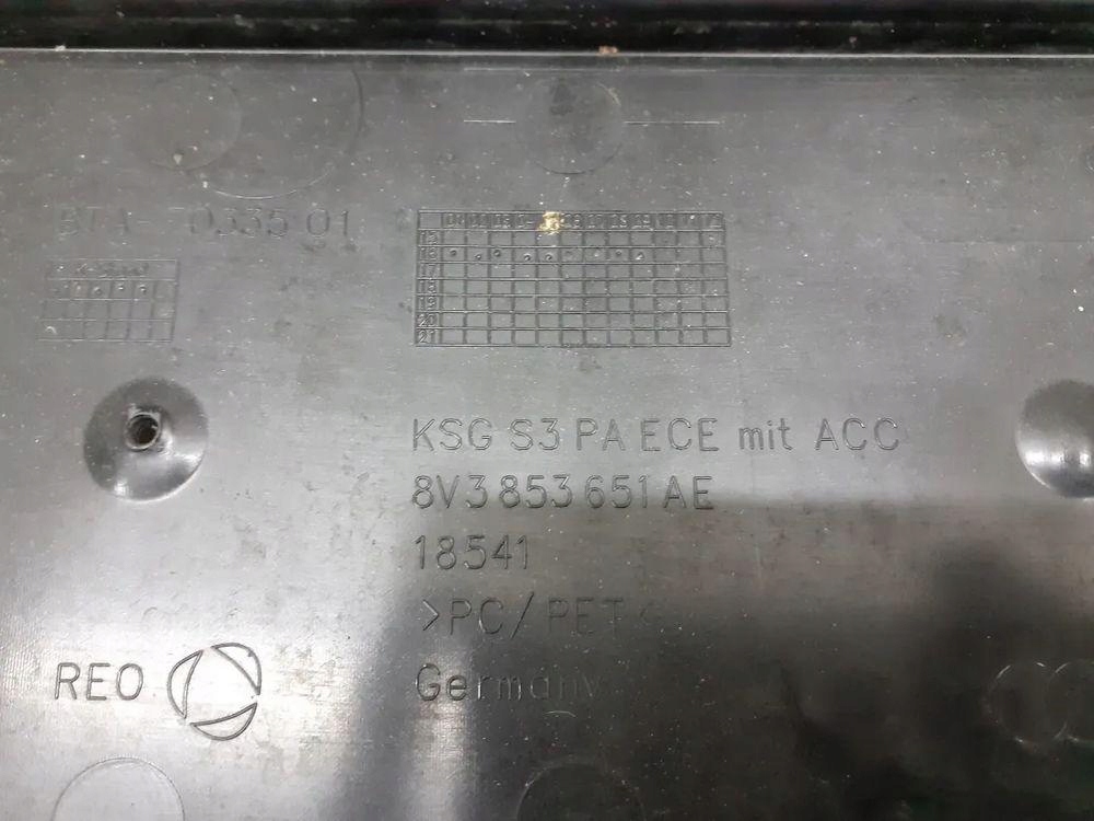 Audi 8V3 Kühlergrill FRONTGRILL Kühlergitter 8V3853651AE - Thumbnail 10