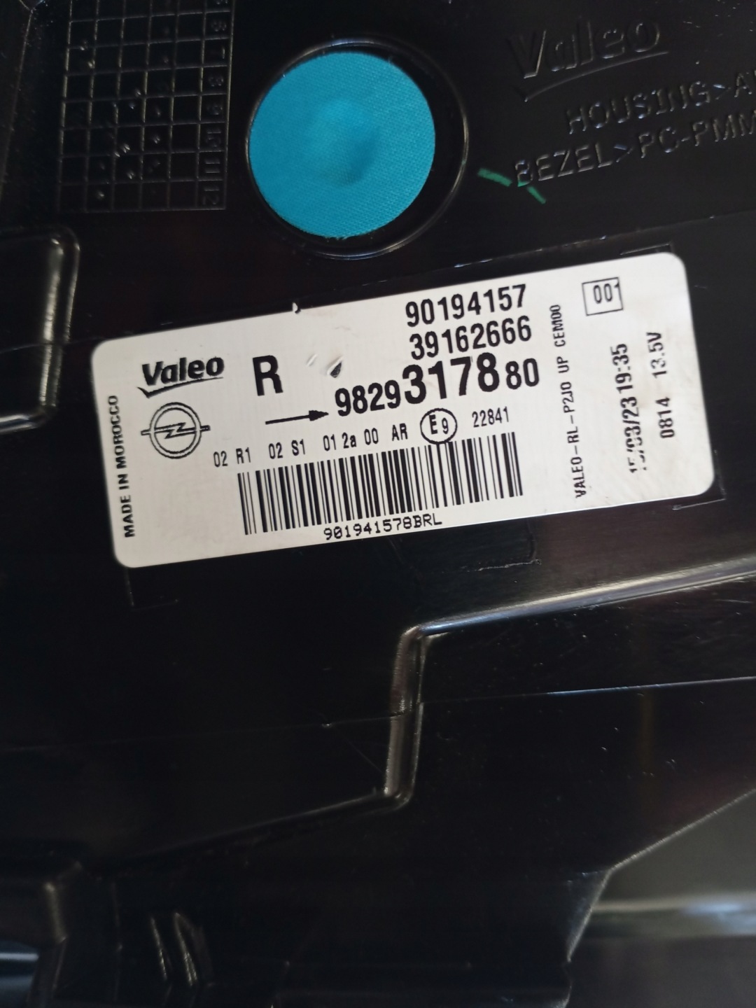 Opel Corsa Rückleuchte 98293178 Rearlamp - Thumbnail 5