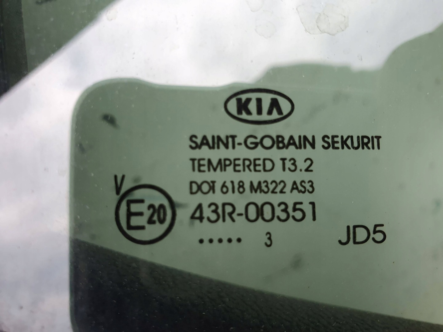 Kia Ceed CD Tür Hinten Rechts Door Porta Porte - Thumbnail 6