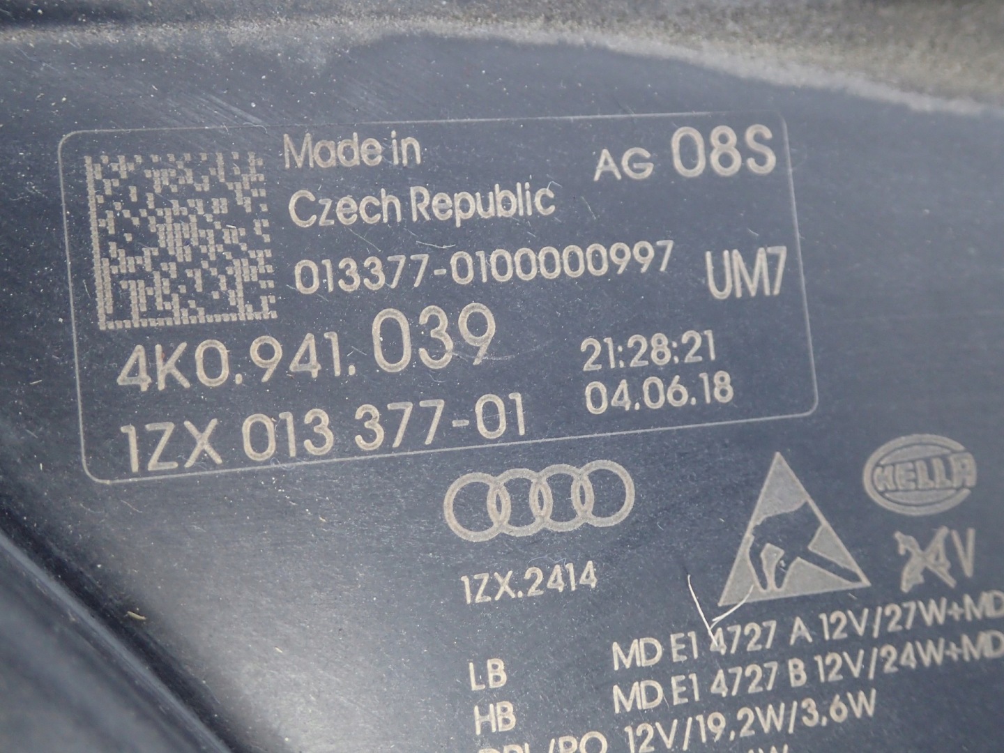 Frontscheinwerfer Audi A6 4K0941039 Matrix LED Links Scheinwerfer Headlight - Thumbnail 7