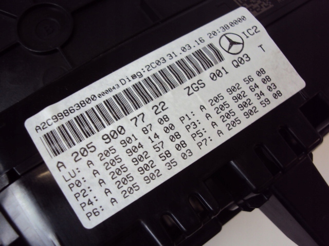 Mercedes-Benz C-Klasse W205 A2059007722 Screen Kombiinstrument Tacho - Thumbnail 6