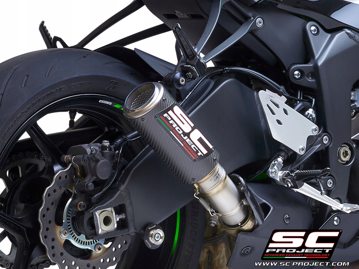 パーツ zx6r sc-project CR-T Exhaust by SC-Project Kawasaki / Ninja ZX-6R 636 / 2019 (K35-T36)