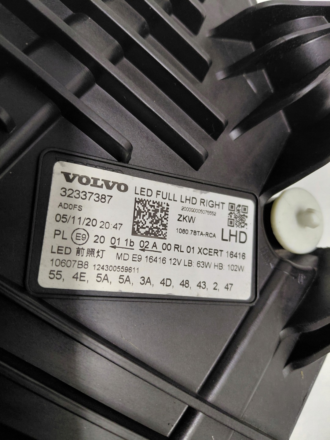 Frontscheinwerfer Volvo XC60 32337387 Facelift LED Links Scheinwerfer Headlight - Thumbnail 9