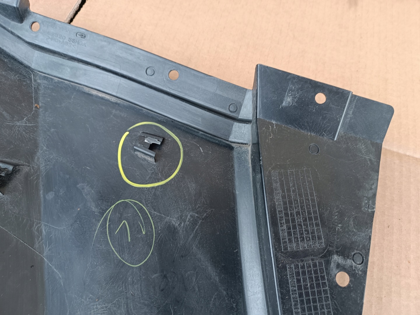 Nissan Leaf ZE1 Kühlergrill FRONTGRILL Kühlergitter ISTWAZXZX - Thumbnail 7