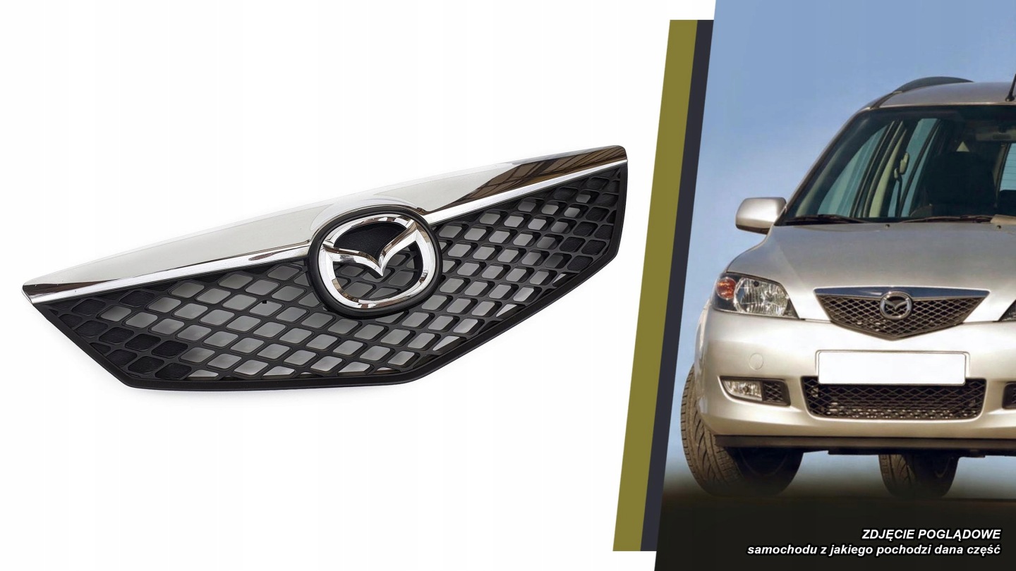 Mazda 2 DY Kühlergrill FRONTGRILL Kühlergitter - Thumbnail 1