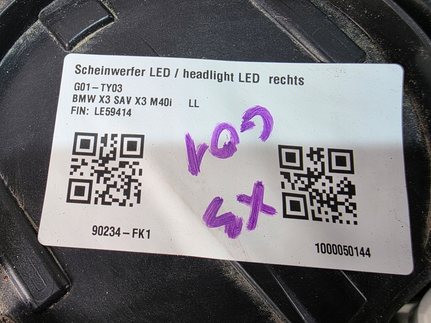 Frontscheinwerfer BMW X3 G01 2873965 LED Links Scheinwerfer Headlight - Thumbnail 12
