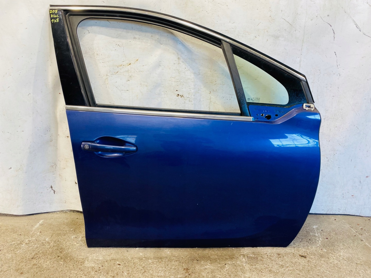 Peugeot 208 I Tür Vorne Rechts Door Porta Porte - Thumbnail 1