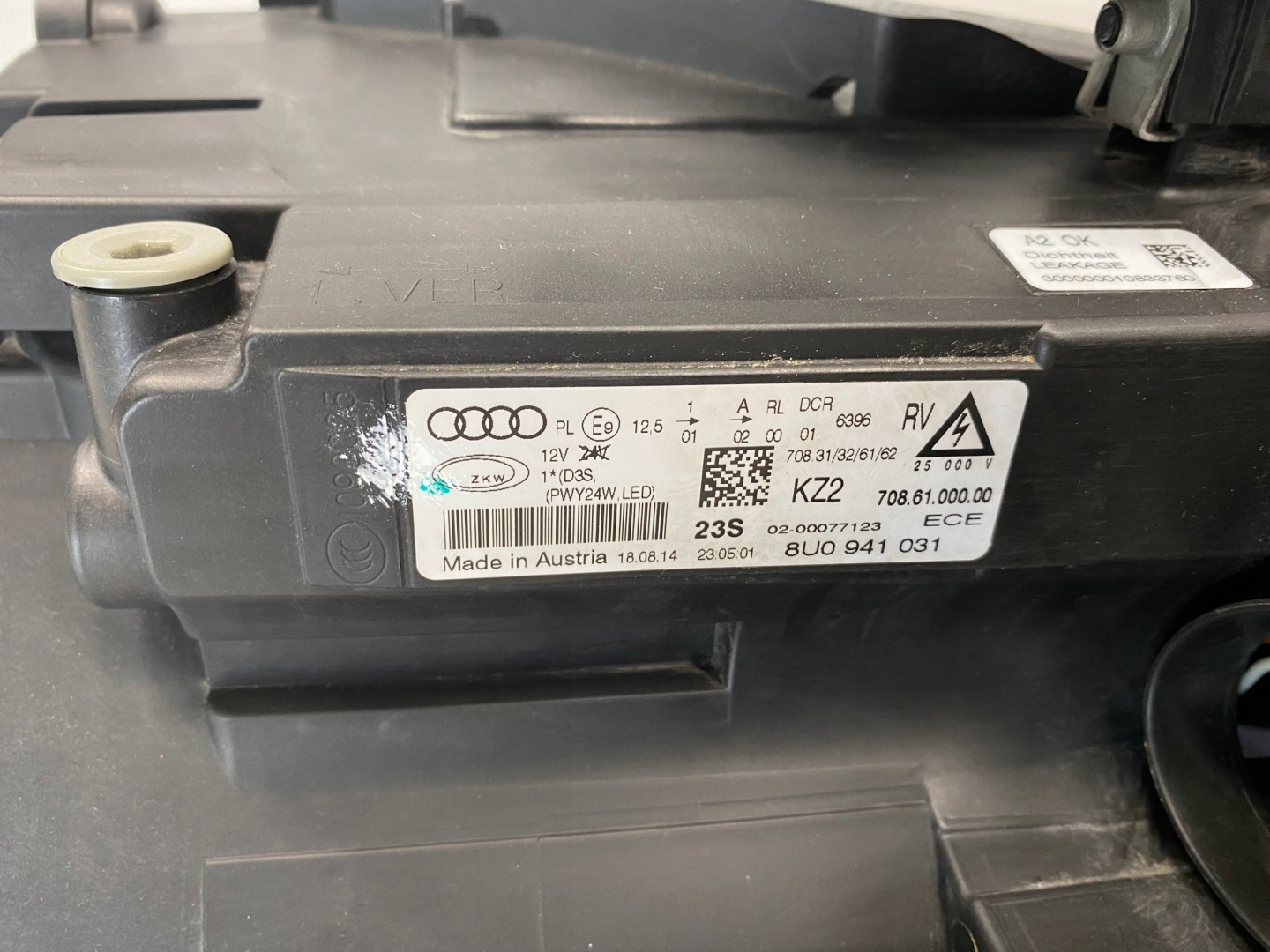 Frontscheinwerfer Audi Q3 8U0941031AU Xenon Links Scheinwerfer Headlight - Thumbnail 12