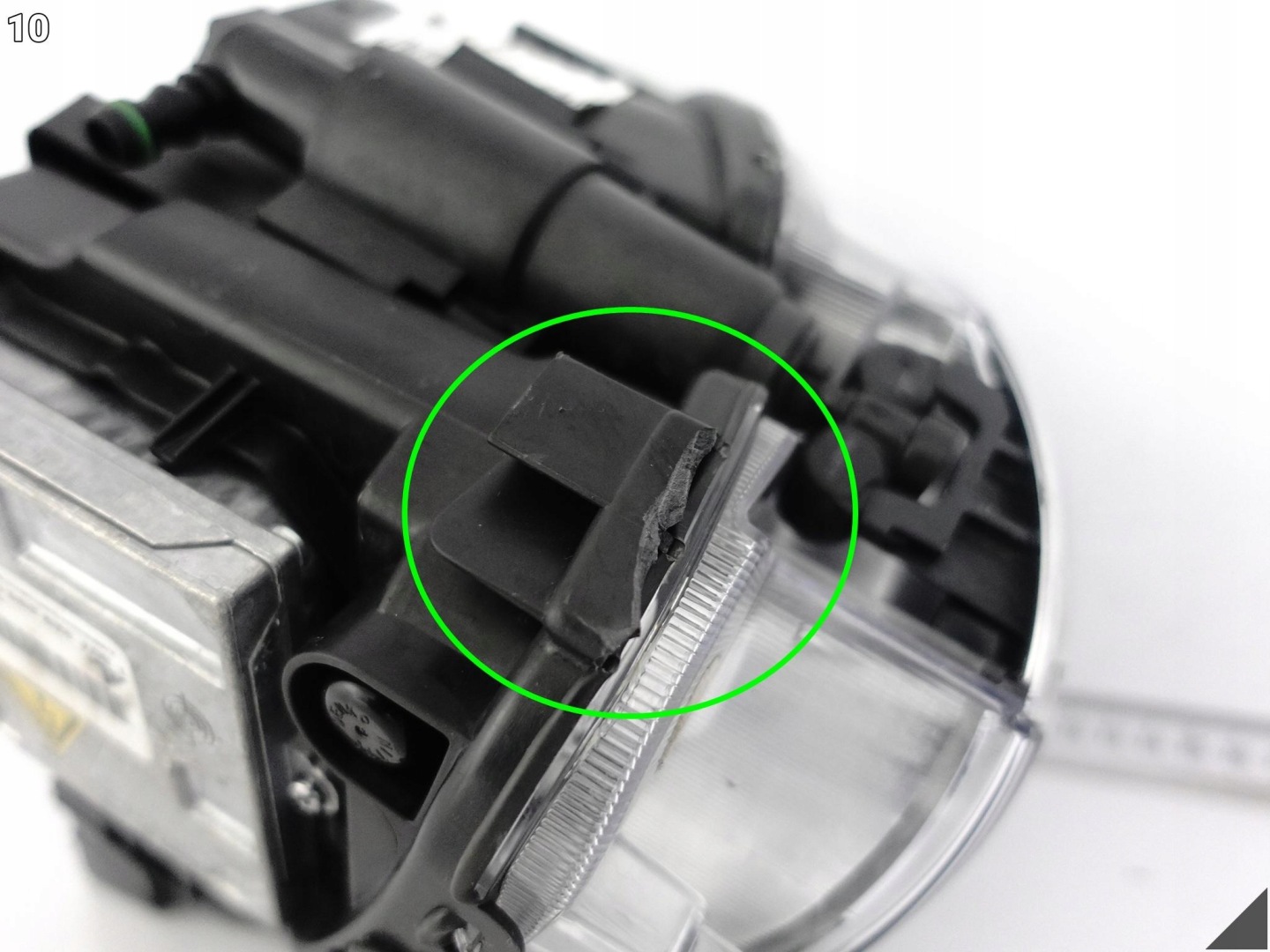Frontscheinwerfer Fiat 500 ZAF 120 65845206 Xenon Links Scheinwerfer Headlight - Thumbnail 11