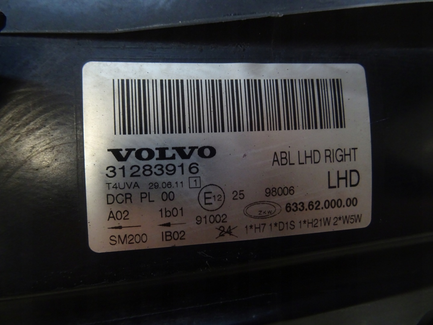 Frontscheinwerfer Volvo S70/V70/XC70 V70 31283916 Xenon Rechts Headlight - Thumbnail 10