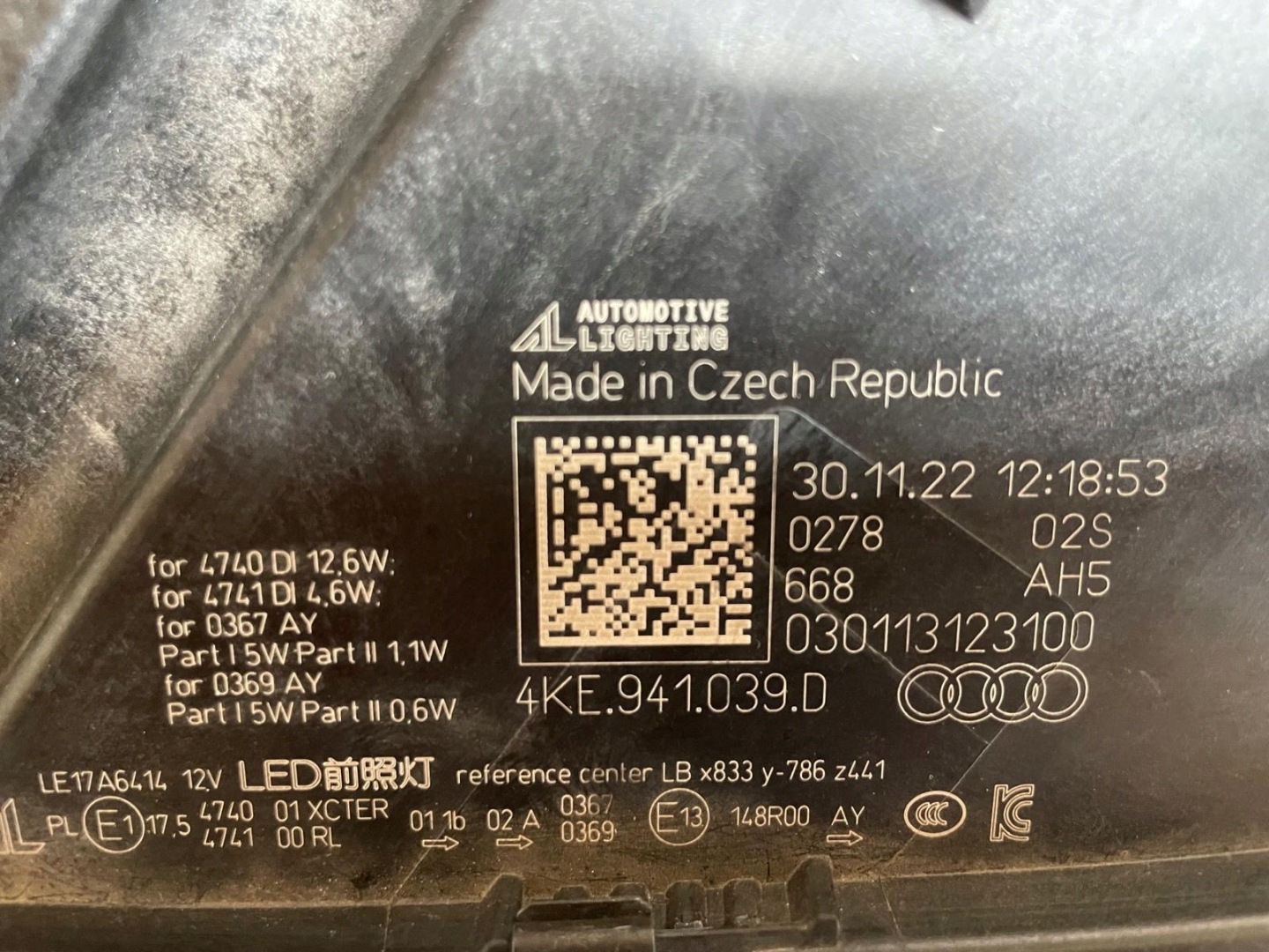 Frontscheinwerfer Audi e-tron 4KE941039D LED Links Scheinwerfer Headlight - Thumbnail 10