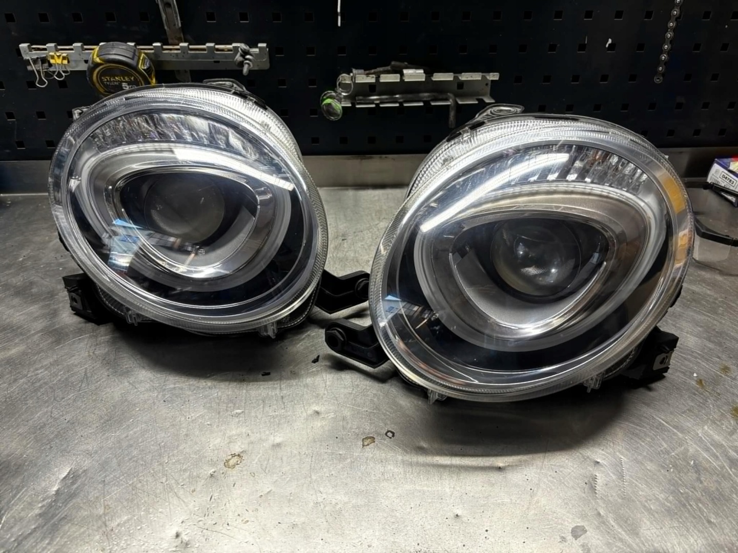 Frontscheinwerfer Fiat 500 ZAF 120 81538001 LED Links Scheinwerfer Headlight - Thumbnail 1