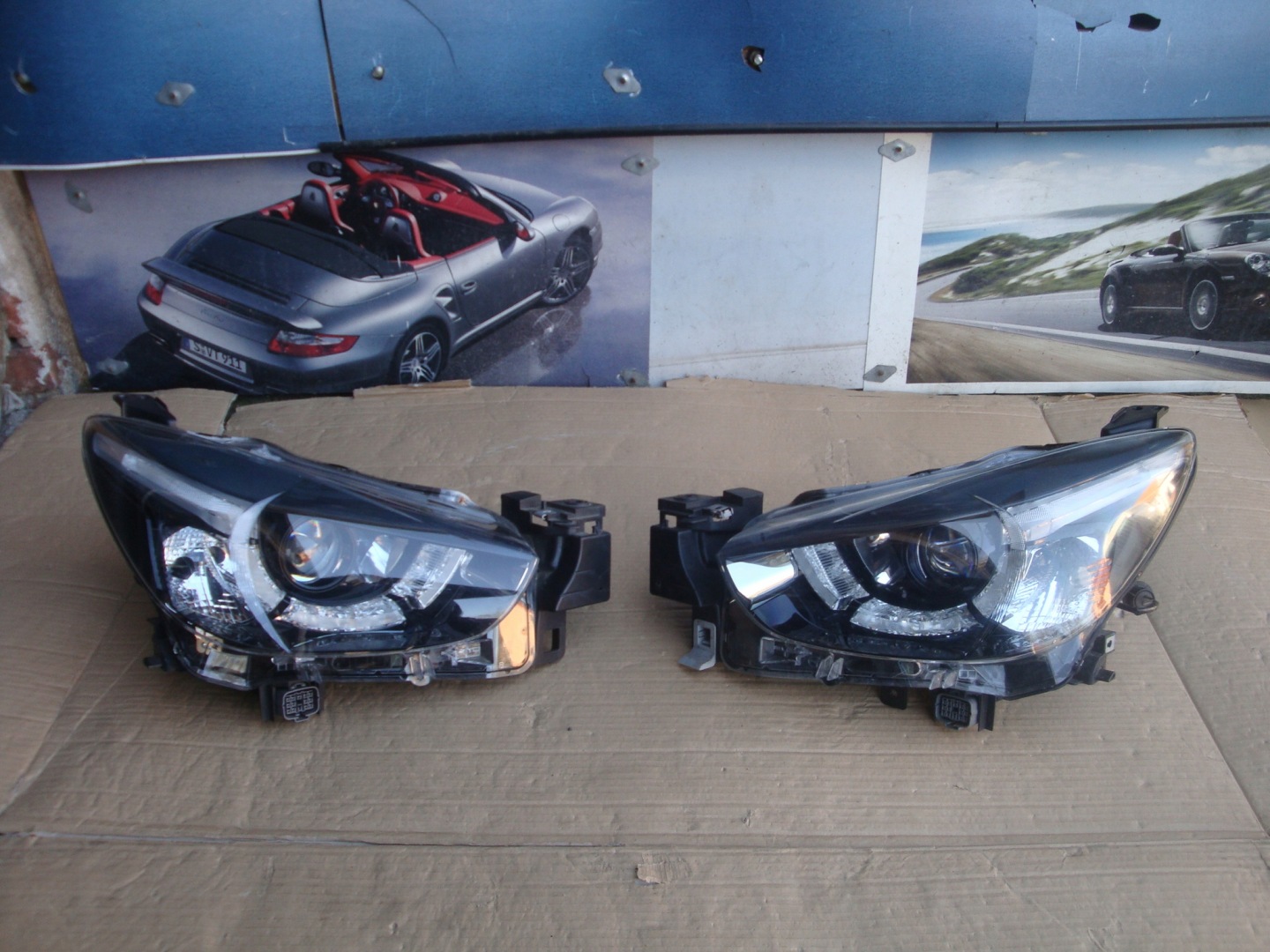 Frontscheinwerfer Mazda 2 DE LED Links Scheinwerfer Headlight - Thumbnail 1