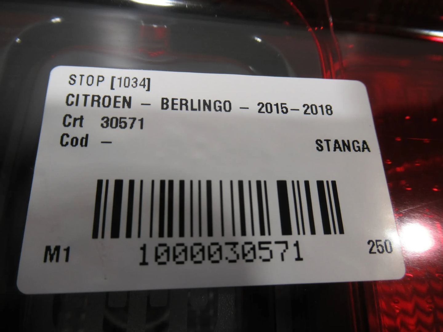 Citroen Berlingo I Rückleuchte Rearlamp - Thumbnail 10