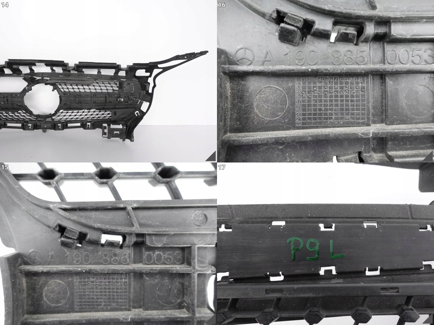 Mercedes-Benz AMG GT W190 Kühlergrill FRONTGRILL Kühlergitter A1908850053 - Thumbnail 12