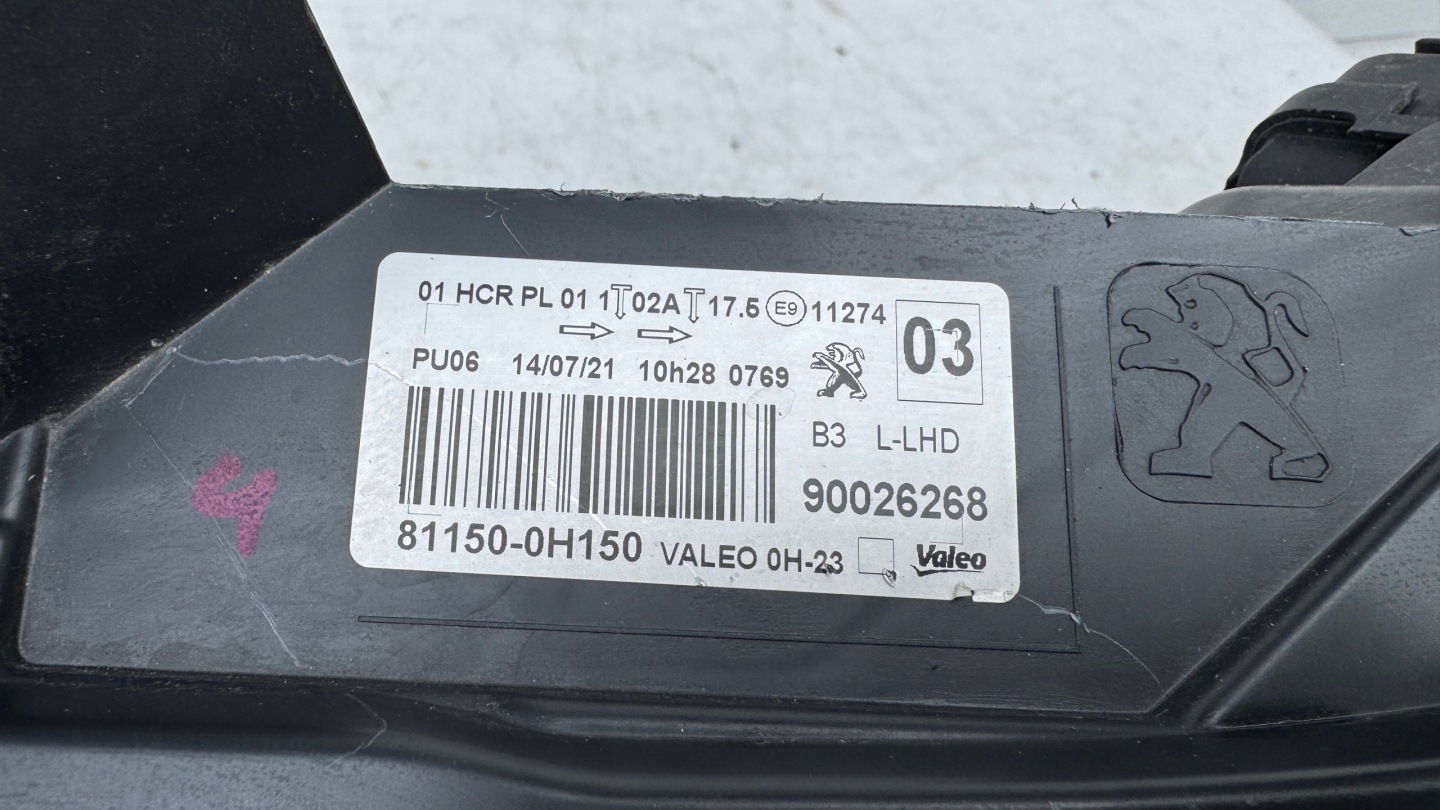 Frontscheinwerfer Peugeot 108 90026268SL LED Links Scheinwerfer Headlight - Thumbnail 12