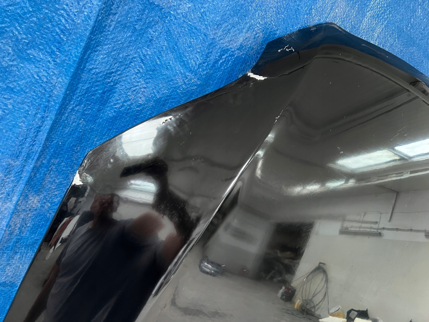 Motorhaube Audi Q7 Bonnet 4L0823155A Hood - Thumbnail 3