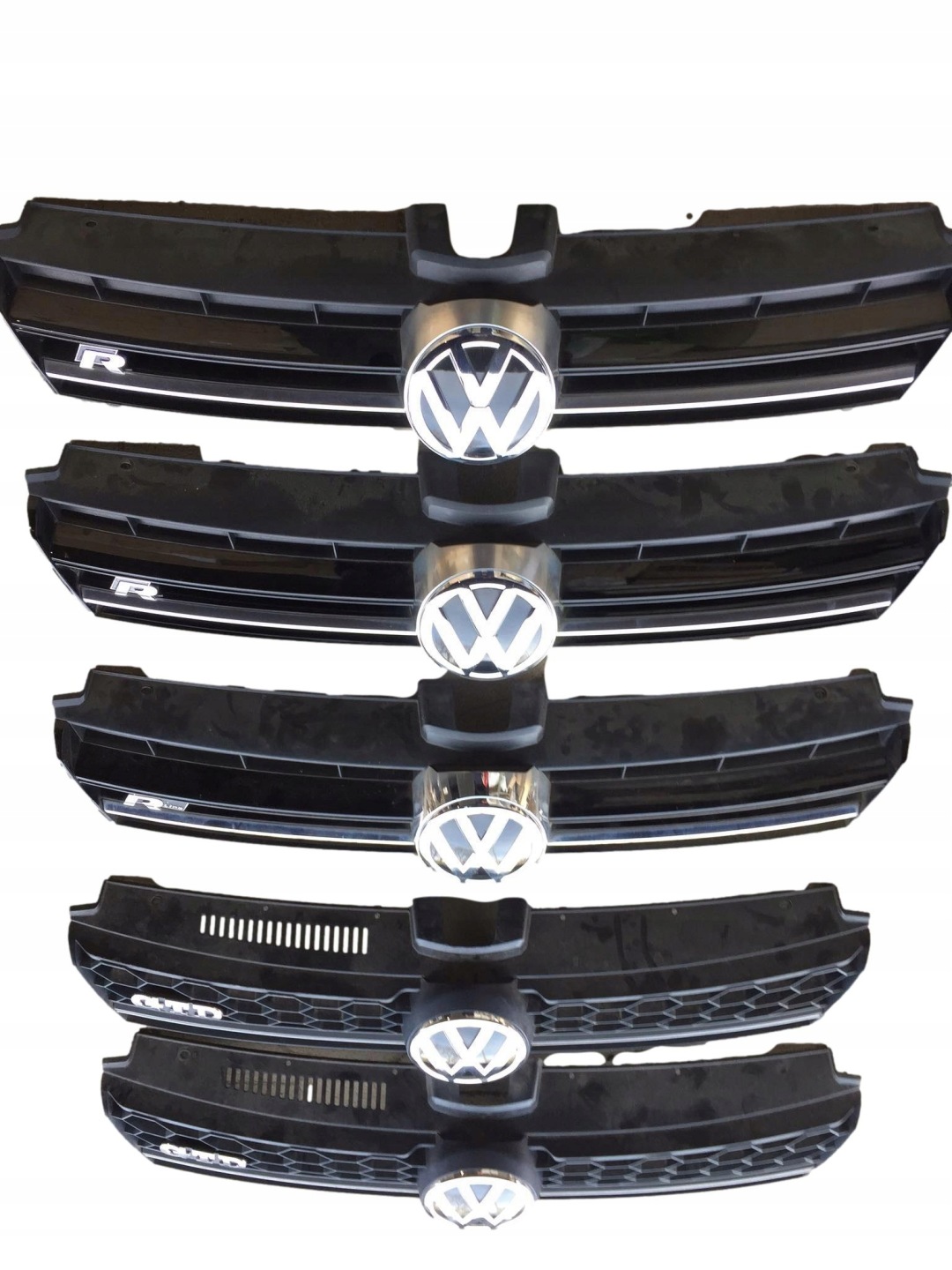VW Golf VII Kühlergrill FRONTGRILL Kühlergitter 5G0853651AK - Thumbnail 1