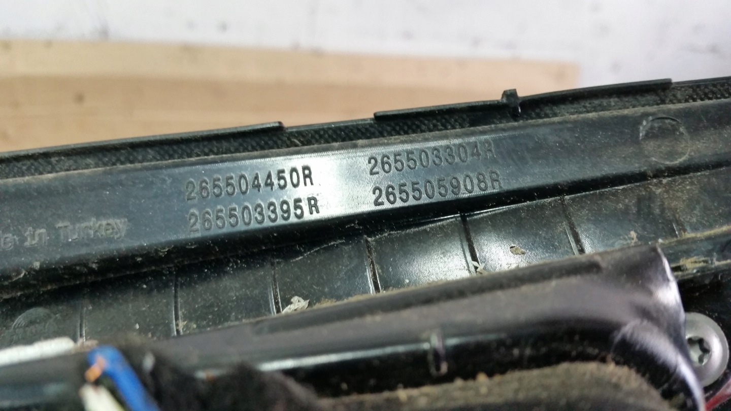 Renault Clio X98 Rückleuchte 265503304R Rearlamp - Thumbnail 9