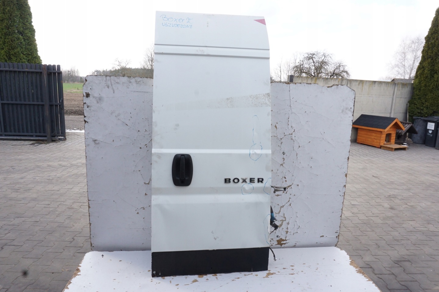 Peugeot Boxer Z* Tür Hinten Rechts Door Porta Porte - Thumbnail 1