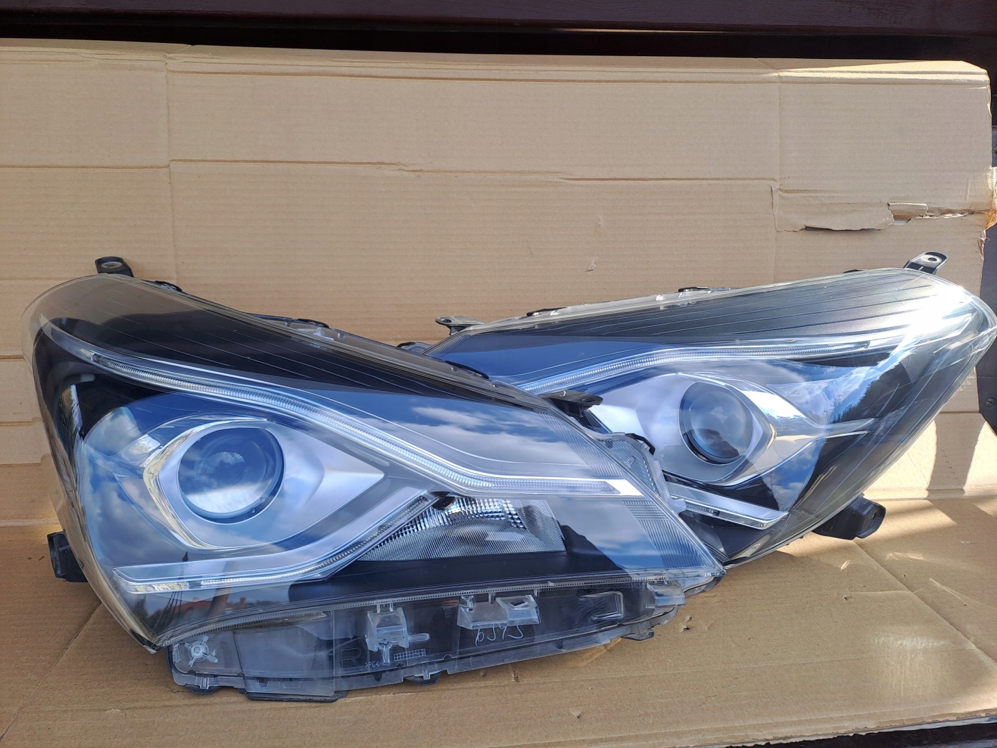 Frontscheinwerfer Toyota Yaris I P1 Facelift LED Links Scheinwerfer Headlight - Thumbnail 1