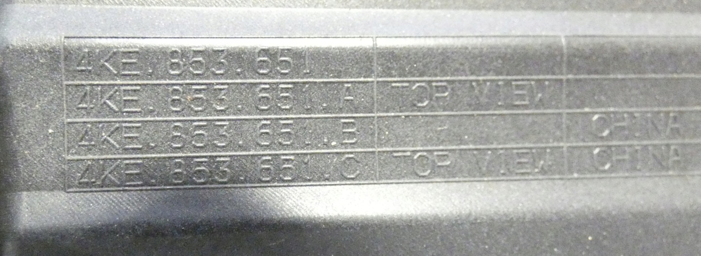 Audi e-tron Kühlergrill FRONTGRILL Kühlergitter 4KE853651 - Thumbnail 10