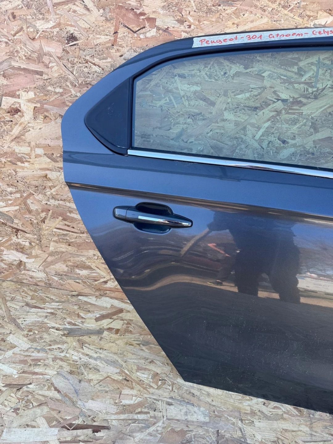 Citroen C-Elysee Tür Hinten Rechts Door Porta Porte - Thumbnail 5