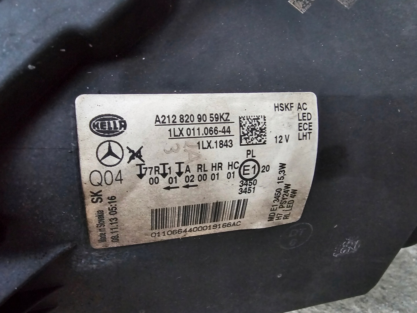 Frontscheinwerfer Mercedes-Benz E-Klasse W212 A2128209961 LED Links Headlight - Thumbnail 12
