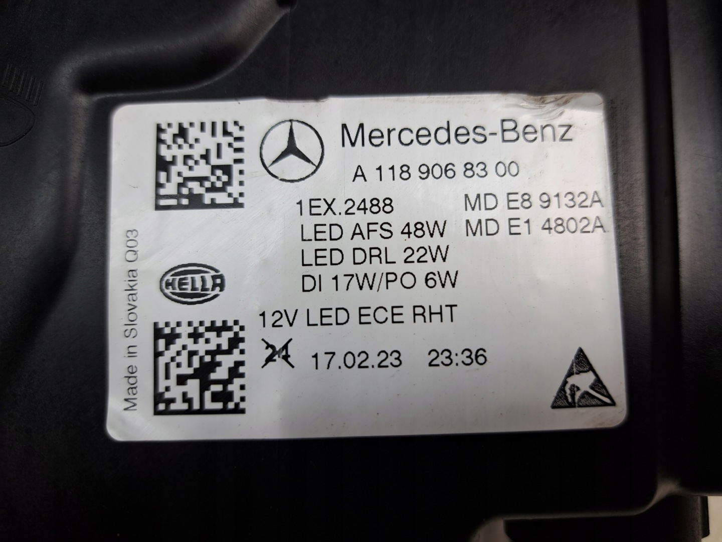 Frontscheinwerfer Mercedes-Benz CLA C118 A1189068400 High Performance LED Links Headlight - Thumbnail 9